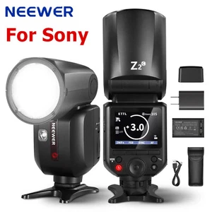 NEEWER Z2-S 2.4g TTL Round Head Flash Light Speedlite Wireless for Sony Camera - Picture 1 of 10