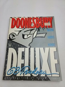 DOONESBURY DELUXE Trade Paperback Comic Book by Trudeau  - Picture 1 of 12