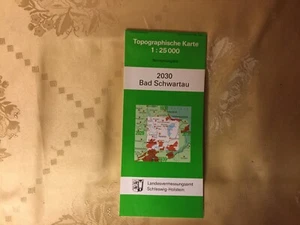 Bad Schwartau Topographische Karte 1: 25000 - Bild 1 von 1