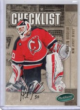 MARTIN BRODEUR 2005-06 PARKHURST FACSIMILE AUTO #688 (53/100)