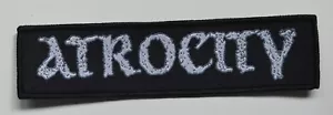 ATROCITY - New Logo - 15,3 cm x 4 cm - Patch - 165156 - Picture 1 of 1