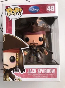 Funko POP! Disney Jack Sparrow #48 Vaulted + Free Protector - Picture 1 of 8