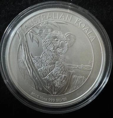 2015 Australian Koala 10 oz .999 Silver Coin - Image 1 of 2