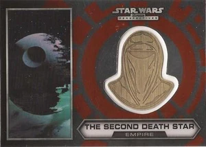 Star Wars Perspectivas Cromadas - #30 de 30 Medallón Casco Dorado "2ª Estrella de la Muerte" - Imagen 1 de 1