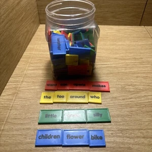 Sentence Color Word Tiles Classroom Supplies Teachers Manipulatives Homeschool - Picture 1 of 7