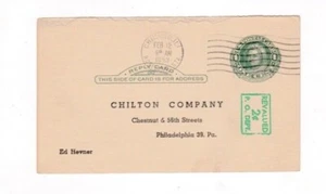 1953 CHICAGO, ILL. PULLMAN MOTOR STABLES CHILTON AUTOMOTIVE POSTKARTE NEU BEWERTET - Bild 1 von 2