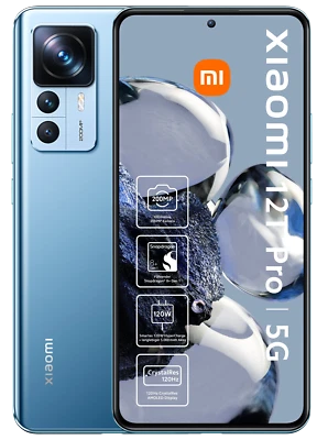 Xiaomi 12T Pro 5G Dual-SIM 8/256 GB blau Smartphone Handy Mobile Android - Bild 1 von 4