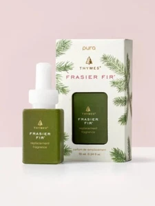 Thymes Frasier Fir Smart Home Fragrance Diffuser Pura Refill .33 Oz - Picture 1 of 3