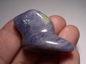TANSANIT Handschmeichler (31,2gr) Trommelstein Tanzanit / Tumbled Tanzanite #4 - Picture 1 of 2