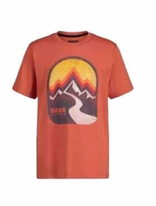BASS OUTDOOR Big Boys Arch Graphic Sunset Short Sleeve T-shirt XL (18-20) NWT - Picture 1 of 6