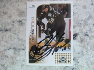 Dallas Stars Brenden Morrow Signed Autographed 2002-03 Upper Deck MVP Mint - Picture 1 of 1