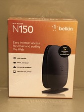 NEW SEALED Belkin N150 150 Mbps 4-Port Wireless N Wi-Fi Router (F9K1001)