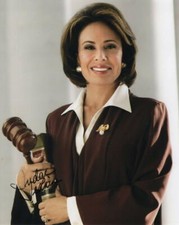 JUDGE JEANINE PIRRO SIGNED AUTOGRAPH 8X10 PHOTO - FOX NEWS CHANNEL JUSTICE HOST