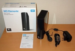 Western Digital 4 TB HDD WD Elements Externe Festplatte USB 3.0 - Afbeelding 1 van 4