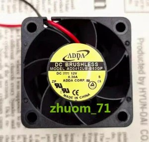 1PC ADDA AD0412UB-B53GP 4028 12V 0.30A 4cm Case radiator Fan - Picture 1 of 5