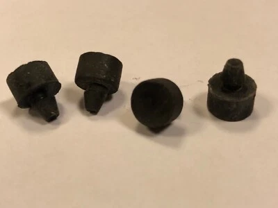 LUCAS 4FR LIGHT UNIT RUBBER BUFFER — SET OF 4 — SCHEINWERFER AUFLAGE GUMMIPUFFER - Bild 1 von 4