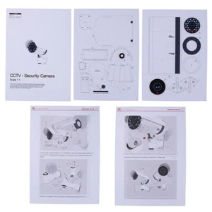 1:1 Paper Model Fake Security Dummy Surveillance Camera Security Model Puzzi-ja - Picture 1 of 12