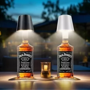 5200mAh LED Flaschenaufsatz USB Tisch-Lampe Flaschen-Leuchte Deko-Licht Dimmbar - Bild 1 von 17