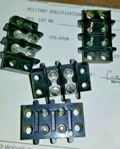Bloque terminal de soldadura de alimentación QTY-4 Kulka 601-Y-2 4 posiciones Onan 332-0758 - Imagen 1 de 4