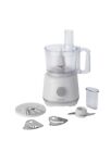 Cookworks 500W 1.4L 2 Speed 3 Attachments Food Processor - White 8469612 R