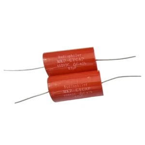 2PCS MKP 8uF 400V DC Audiophiler Audio Grade Capacitor for Tube Amp DIY KIT - Bild 1 von 4