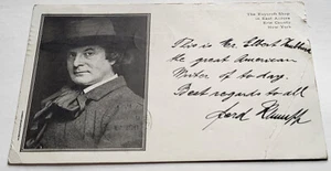 ADVERTISING PMC THE ROYCROFT SHOP ELBERT HUBBARD IMAGE EAST AURORA NY - Picture 1 of 2