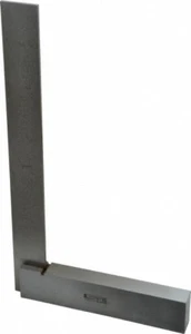 SPI 9" Blade Length, 5-1/2" Base Length Spring Steel Square 0.0009" (Parallel... - Picture 1 of 1