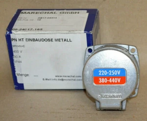 ISV Marechal PN HT Einbaudose 09-24017-185 400V 30A IP44 NEU OVP - Bild 1 von 2