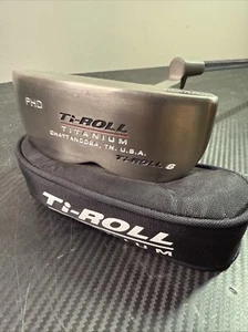 New Palmer Titanium Ti-roll 6 Milled Titanium Putter PHD Made in USA w/ Cover - Picture 1 of 8