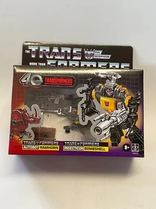 TRANSFORMERS BOMBSHELL & RAMHORN G1 Retro Reissue 40th Anniversary MISB - Bild 1 von 7