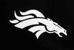 2X Denver Broncos 6,5" NFL Equipo de Fútbol Americano Logotipo Coche Ventana Calcomanía Vinilo Pegatina - Imagen 1 de 3