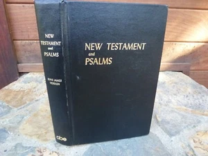 Vtg King James Version Holy Bible (New Testament / Psalms)  1984 Amer. Bible Soc - Picture 1 of 4