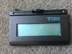 Topaz T-LBK462-HSB-R Backlit Electronic Signature Pad for parts-read - Picture 1 of 5