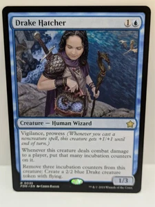 Foundations - Drake Hatcher - Blue - Creature - Rare - Fdn 35 - Regular - - Bild 1 von 2