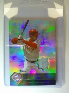 2004 Topps Clubhouse Collection Jersey Patch Pat Burrell #PB - MINT - Picture 1 of 2