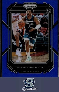 2022-23 Panini Prizm #221 Wendell Moore Jr. Prizms Blue #/199 - Bild 1 von 2