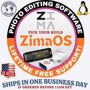 ZIMAOS LINUX OS | NEWEST BUILDS ISO | DVD, USB + COMBOS | FAST SHIPPING - Picture 1 of 7