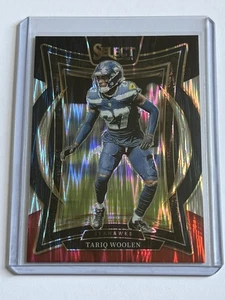 Tariq Woolen 95 NFL Panini Select Concourse 2024 Red Shock Prizm - Picture 1 of 14