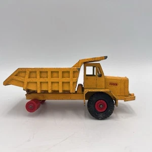 VTG LESNEY MATCHBOX King Size Diecast Foden Dumper Truck #K-5 England - Picture 1 of 9