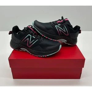 New Balance Women's 410 V8 Trail Running Shoes Black/Blue Size 6D NIB #100RA - Picture 1 of 11