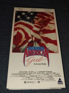 Red Blooded American Girl VHS Christopher Plummer Erotic Thriller Horror Prism - Picture 1 of 6