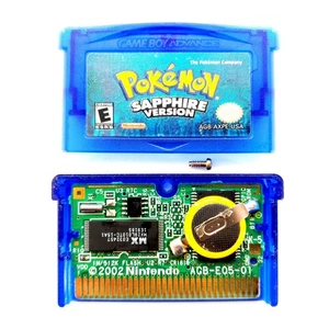 Pokemon: Sapphire Version Nintendo Game Boy Advance Authentic New Battery Tested - Picture 1 of 4