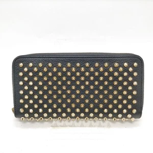 Christian Louboutin Long Wallet Black Leather 2322680 - Picture 1 of 11