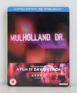 Mulholland Drive 2001 Blu-ray UK Import Region B Zavvi Exclusive 2014 SteelBook - Picture 1 of 13