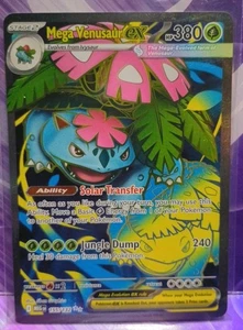 JCC Pokémon - Mega Evoluciones - Mega Venusaur EX - 155/132 - Casi Como Nuevo - Imagen 1 de 5