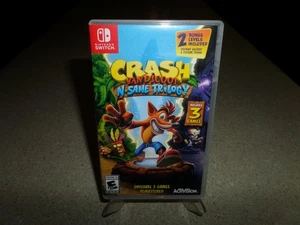 Crash Bandicoot N.Sane Trilogy Nintendo Switch Game Complete In Case Activision - Picture 1 of 3