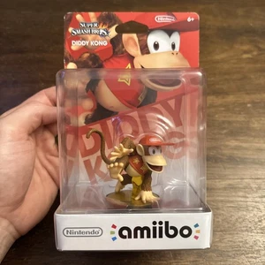 Diddy Kong - Nintendo Amiibo - Super Smash Bros - Brand New & Factory Sealed - Picture 1 of 6
