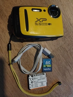 Fujifilm Finepix XP130 Shockproof Underwater Digital Camera 16gb Card *6 - Image 1 of 4