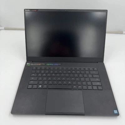 Broken Razer Blade 15 i7-8750H 16GB RAM 256GB GeForce GTX 1070 case opened - Image 1 of 4