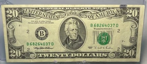 1995  $20  Fed Reserve Note -GS - New York - USSK0055 - Picture 1 of 2